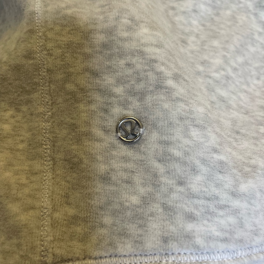Lululemon Warm Down Crew in
Heathered Core Ultra Light Grey - Picture 6 of 6